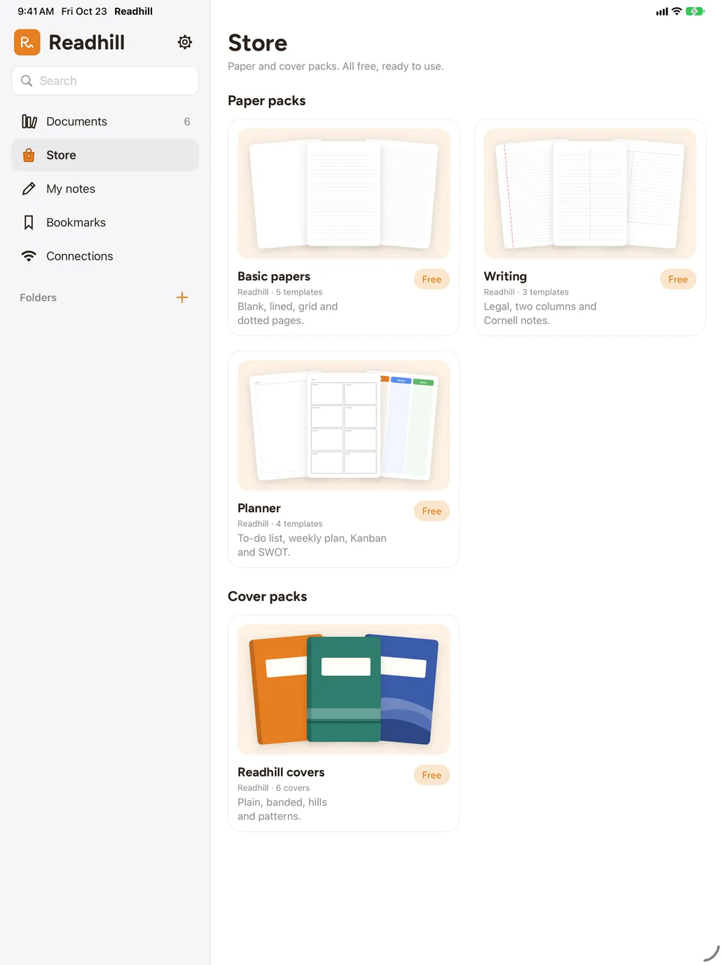 Préparez votre carnet en quelques secondes.